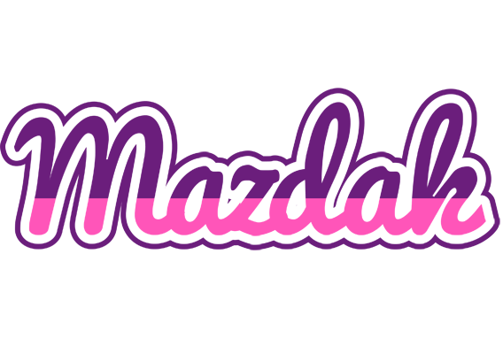 Mazdak cheerful logo