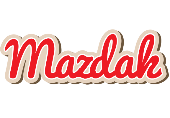 Mazdak chocolate logo