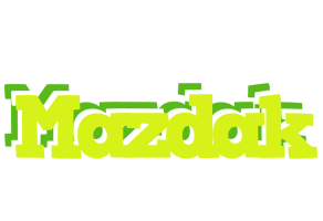 Mazdak citrus logo