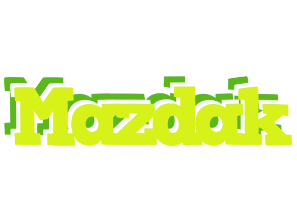 Mazdak citrus logo