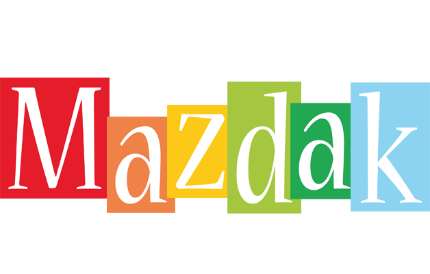 Mazdak colors logo