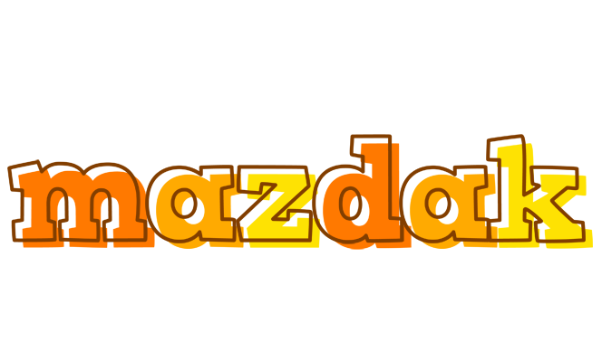 Mazdak desert logo
