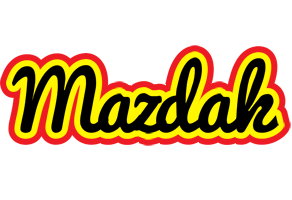 Mazdak flaming logo