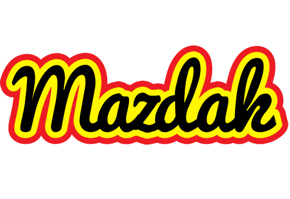 Mazdak flaming logo