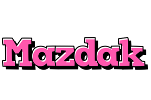 Mazdak girlish logo