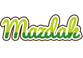 Mazdak golfing logo