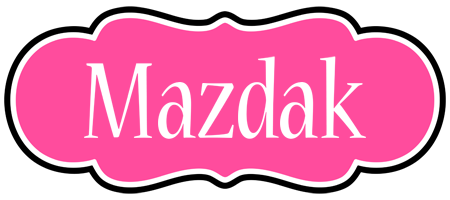 Mazdak invitation logo