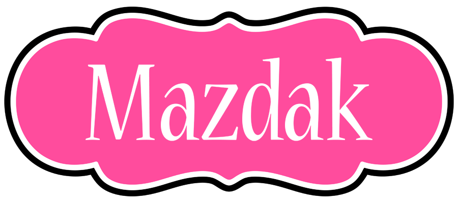 Mazdak invitation logo