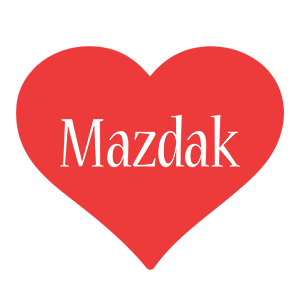 Mazdak love logo