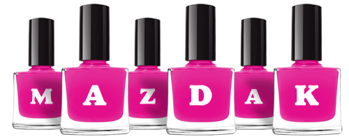Mazdak nails logo
