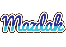 Mazdak raining logo