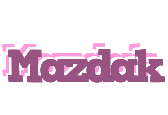Mazdak relaxing logo