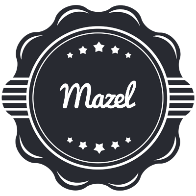 Mazel badge logo