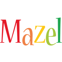 Mazel birthday logo