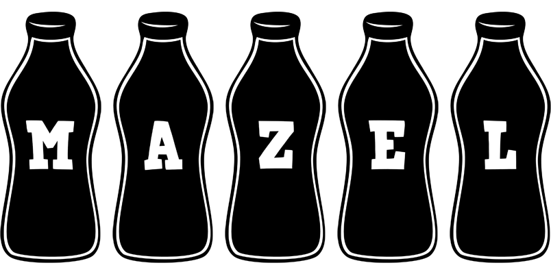 Mazel bottle logo