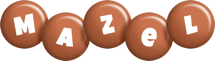 Mazel candy-brown logo