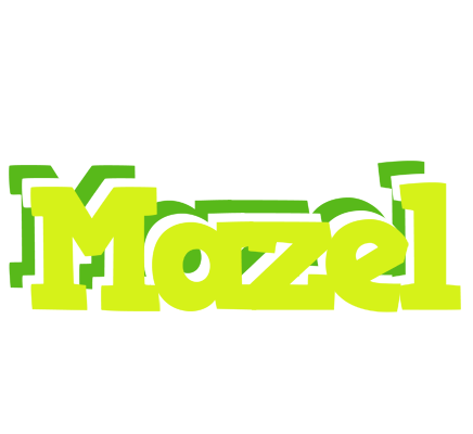 Mazel citrus logo