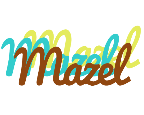 Mazel cupcake logo
