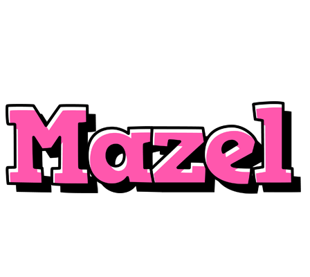 Mazel girlish logo