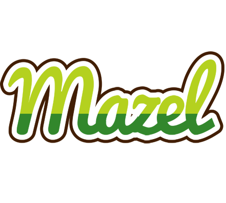 Mazel golfing logo