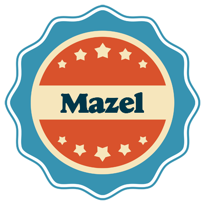 Mazel labels logo