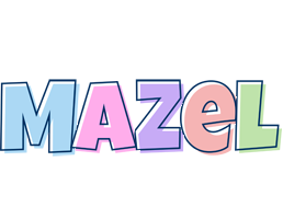 Mazel pastel logo