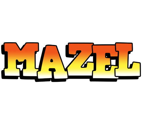 Mazel sunset logo