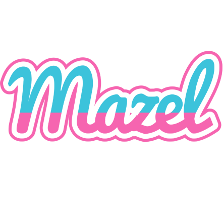 Mazel woman logo