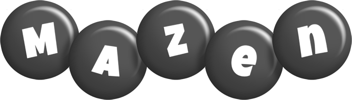 Mazen candy-black logo