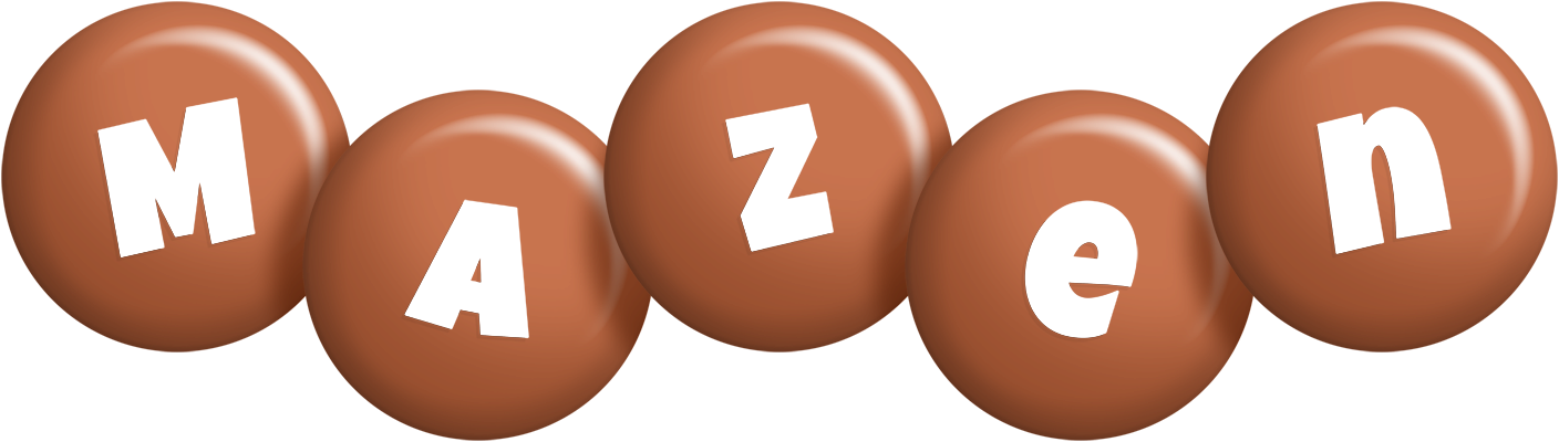 Mazen candy-brown logo