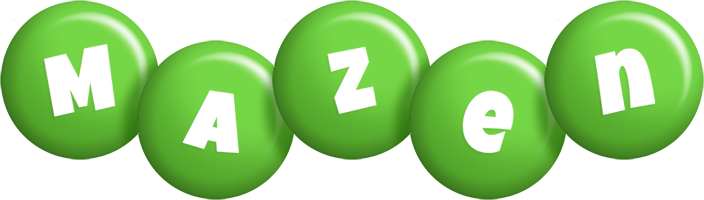 Mazen candy-green logo