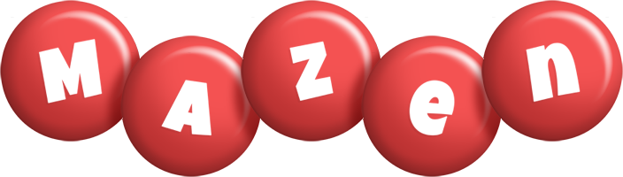 Mazen candy-red logo