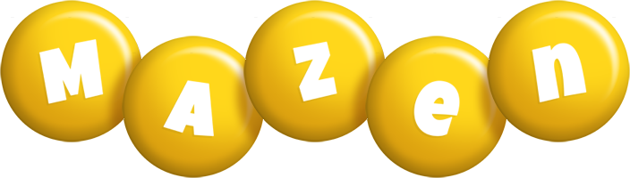 Mazen candy-yellow logo