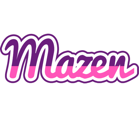 Mazen cheerful logo