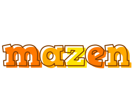 Mazen desert logo