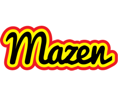 Mazen flaming logo