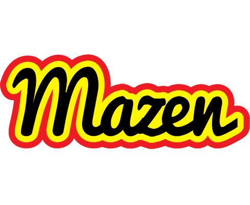 Mazen flaming logo
