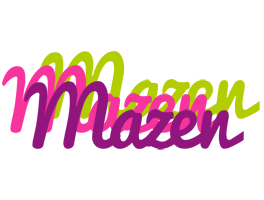 Mazen flowers logo