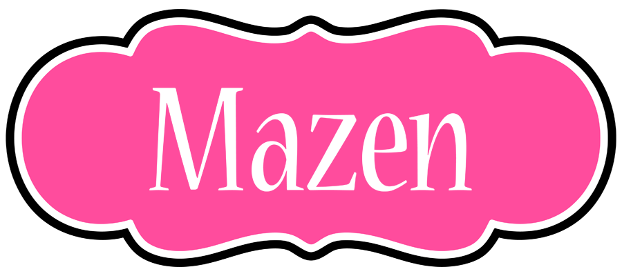 Mazen invitation logo