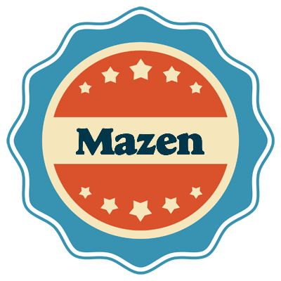 Mazen labels logo