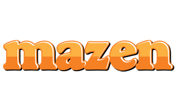 Mazen orange logo