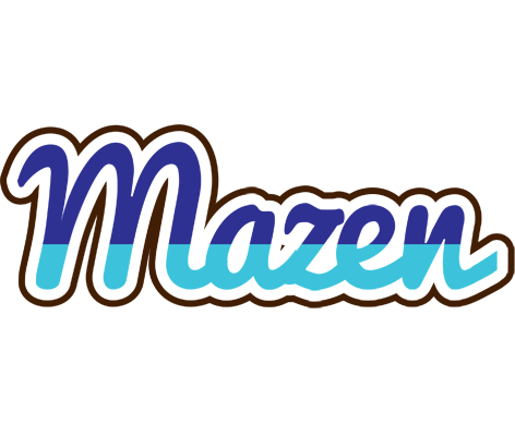 Mazen raining logo