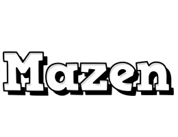 Mazen snowing logo
