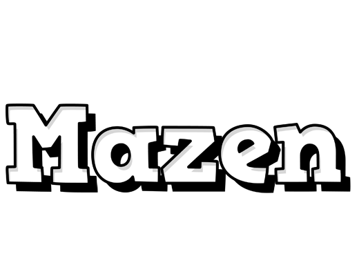 Mazen snowing logo
