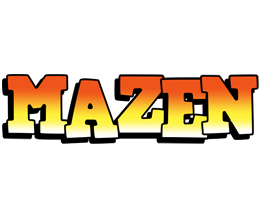 Mazen sunset logo