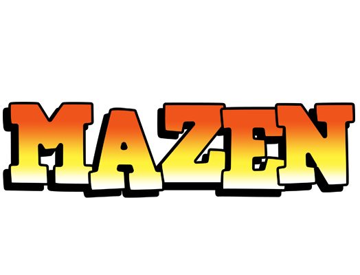 Mazen sunset logo
