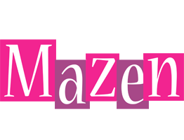Mazen whine logo