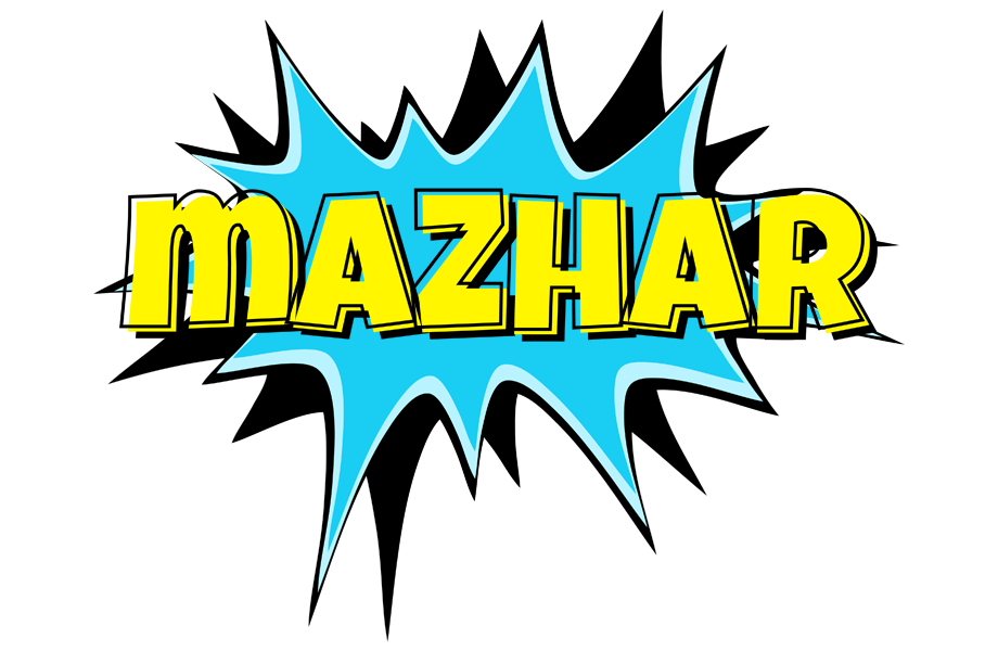 Mazhar amazing logo