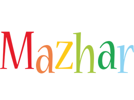 Mazhar birthday logo