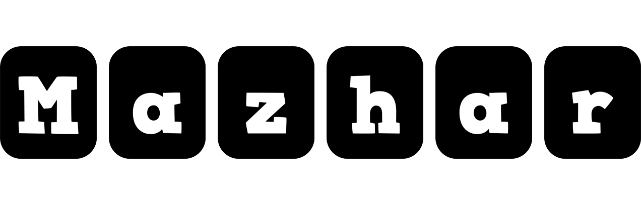Mazhar box logo